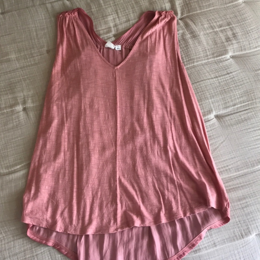 Blush High Low Top